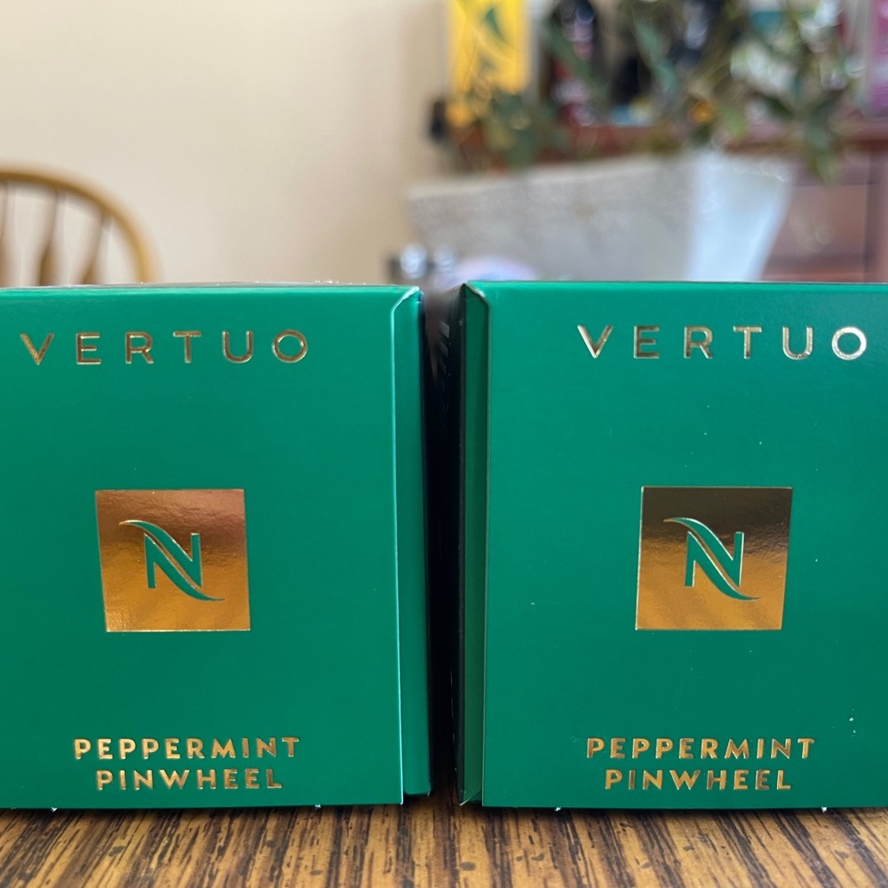 Peppermint Pinwheel Nespresso Vertuo Pods
